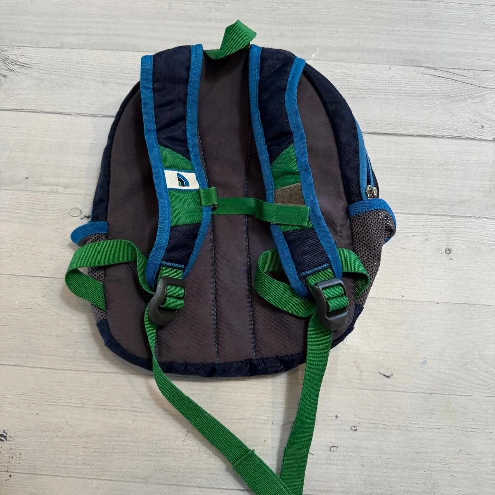 The North Face Homeslice Toddler kids‎ Back Pack Youth School Hiking blue green